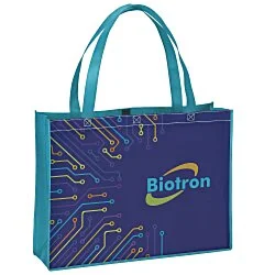 Full Color Shopping Tote - 14-3/4" x 19-3/4"