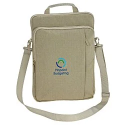 Garrison Vertical Laptop Bag - Embroidered