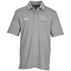 Under Armour Destin Drive Striped Performance Polo - Full Color
