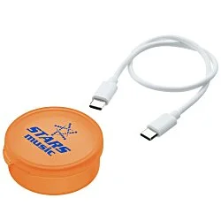 Charging Cable with Traveler Case