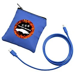 Colorful Charging Cable with Pouch