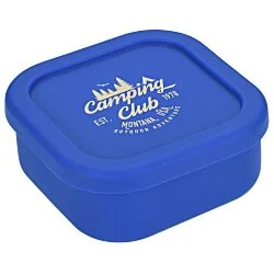 Square Silicone Food Container