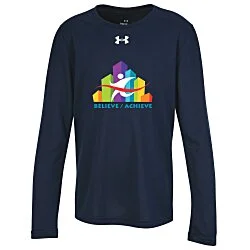 Under Armour Team Tech Long Sleeve T-Shirt - Youth - Full Color