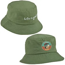 Life is Good Bucket Hat - Embroidered