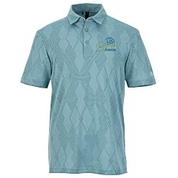 adidas Ultimate365 Textured Diamond Jacquard Polo