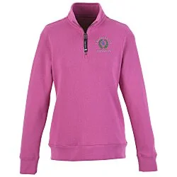 Crosswind 1/4-Zip Sweatshirt - Ladies' - Embroidered