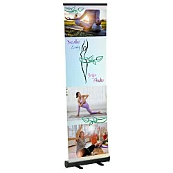 LiteWay Retractable Banner Display - 24 inches