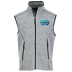 Jasper Jacquard Fleece Vest - Men's