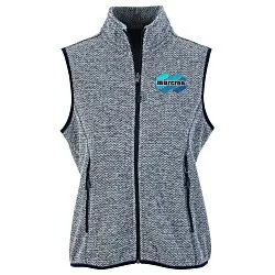 Jasper Jacquard Fleece Vest - Ladies'