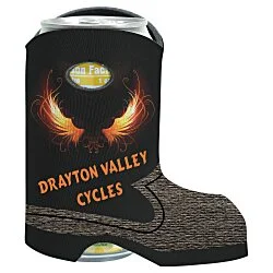 Boot Pocket Can Holder - Full Color