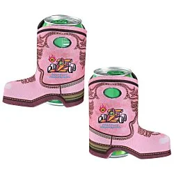 Boot Pocket Can Holder - Full Color - Cowboy Boot