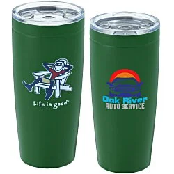 Life is Good Vacuum Tumbler - 20 oz. - Full Color - Adirondack