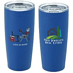 Life is Good Vacuum Tumbler - 20 oz. - Full Color - Cooler