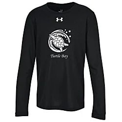 Under Armour Team Tech Long Sleeve T-Shirt - Youth - Screen