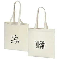 Life is Good Natural Cotton Sheeting Tote  - LIG
