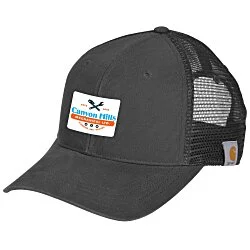 Carhartt Canvas Trucker Cap - Full Color Patch
