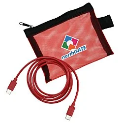 Mesh Charging Cable Pouch