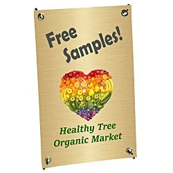 Mini X-Banner Display - 11 inches