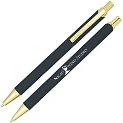 Renewal Soft Touch Gel Metal Pen - 24 hr