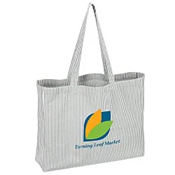 Striped Pacific Shopper Tote - Full Color