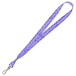Lux Full Color Lanyard - 3/4-inch - 32-inch - Metal Swivel Snap Hook