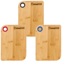 Bamboo Cutting Board with Silicone Ring