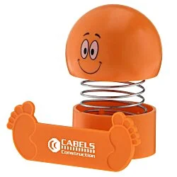 Springy Smiley Face Phone Stand
