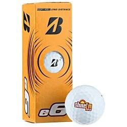 Bridgestone E6 Soft Golf Ball - Sleeve