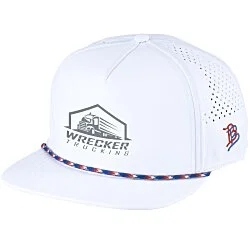 Branded Bills Bare Flat Rope Cap