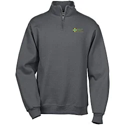 Jerzees NuBlend 1/4-Zip Sweatshirt - Embroidered - 24 hr