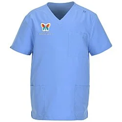 Hanes Essentials V-Neck Three Pocket Scrub Top - Men's