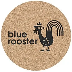 Small Cork Coaster - Circle - 24 hr