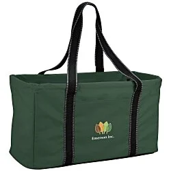Front Pocket Utility Tote - Embroidered