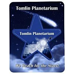 Pop Out Picture Frame Magnet - Star