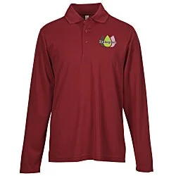 Nova Performance Long Sleeve Pique Polo - Men's
