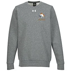 Under Armour Team Icon Fleece Crewneck Sweatshirt - Embroidered