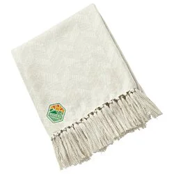 Textured Herringbone Woven Blanket