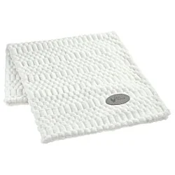 Textured Ultra Soft Microfleece Blanket