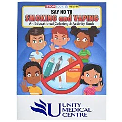 Say No to Smoking and Vaping Coloring Book