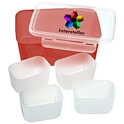 Divided Snack Serving Set - Full Color