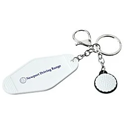 Motel Keychain - Golf Ball