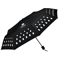 Color Changing Rain Drop Umbrella - 42 inch Arc