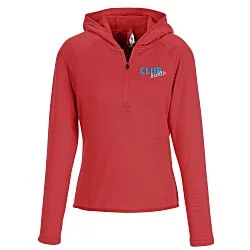 Qualify 1/4-Zip Hooded Pullover - Ladies'