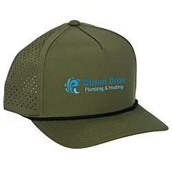 Weekender Perforated Rope Snapback Cap