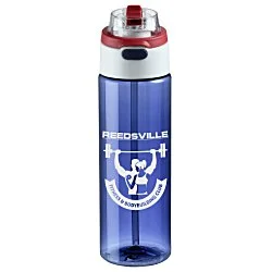 Ella Water Bottle with Flip Up Straw - 24 oz. - USA