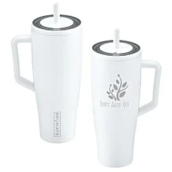 BruMate Era Vacuum Tumbler with Straw - 40 oz. - Laser Engraved - 24 hr