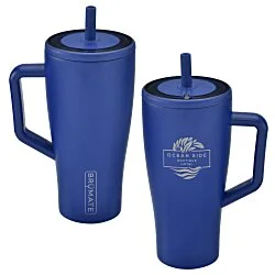 BruMate Era Vacuum Tumbler with Straw - 30 oz. - Laser Engraved - 24 hr.