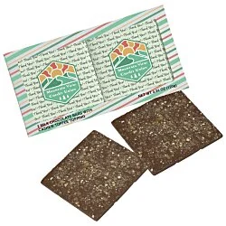 Gourmet Square Breakaway Milk Chocolate Bar - Two Pack