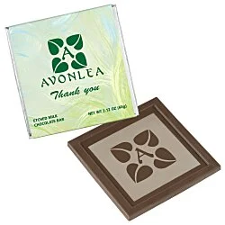 Etched Milk Chocolate Bar