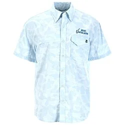 Huk Tide Point Printed Short-Sleeve Shirt